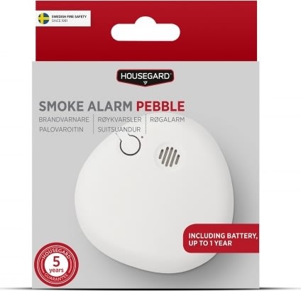 Housegard SA700 Optisk Røgalarm, Pebble