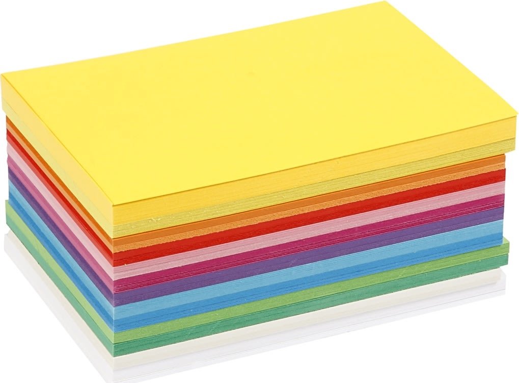 Colortime Forårskarton, A6, 180g, 300 ark, ass.