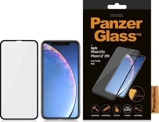 PanzerGlass® iPhone X/Xs/11 Pro CaseFriendly, sort