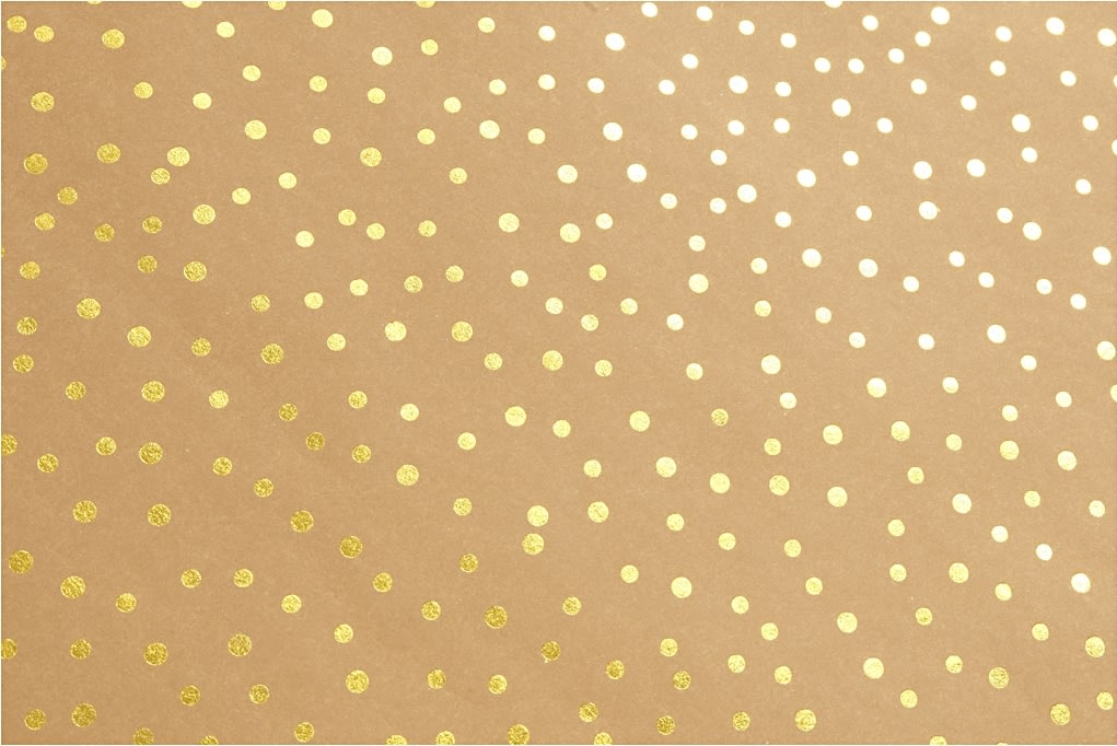 Læderpapir m. guldprikker, 350g/m2, 50x100 cm