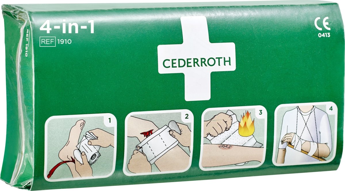 Cederroth 4-i-1 Blodstopper | Stor