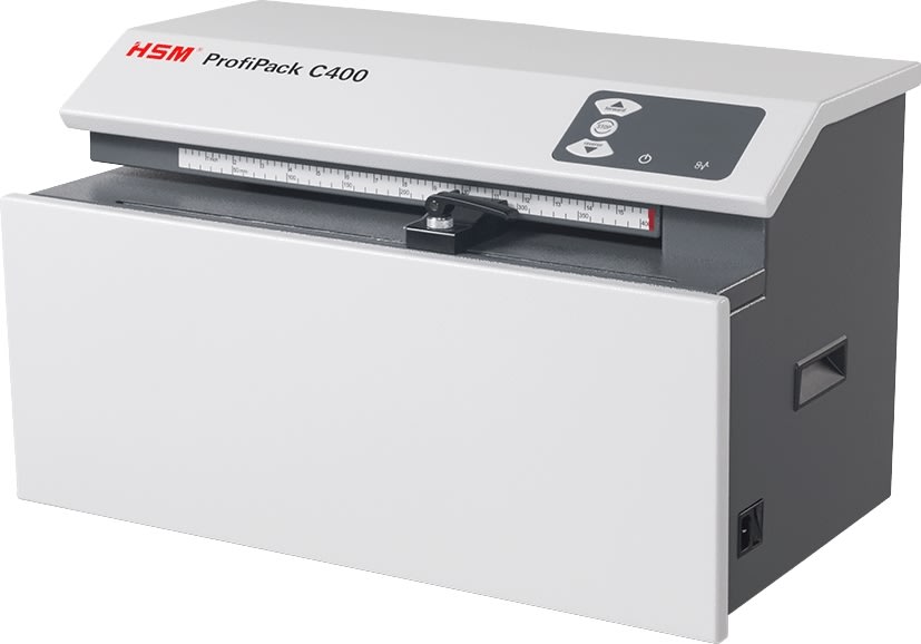 HSM ProfiPack C400 Papmakulator | Bordmodel