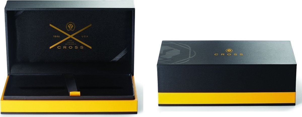 Cross Century II Rollerpen | Black Lacquer/Gold