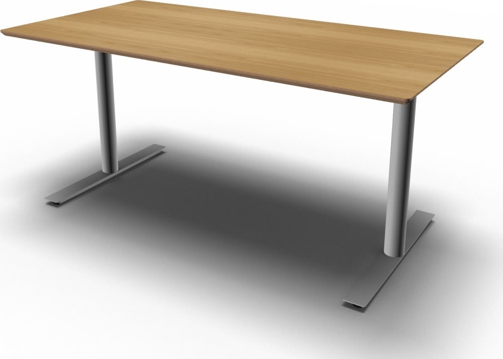Inline Kantinebord, 160x80 cm, Eg/Alu