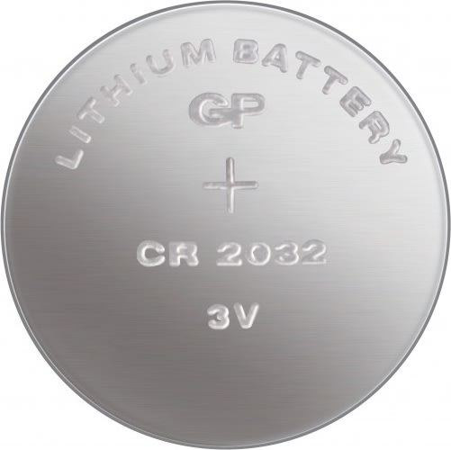GP CR2032 Lithium knapcelle batteri, 1 stk.