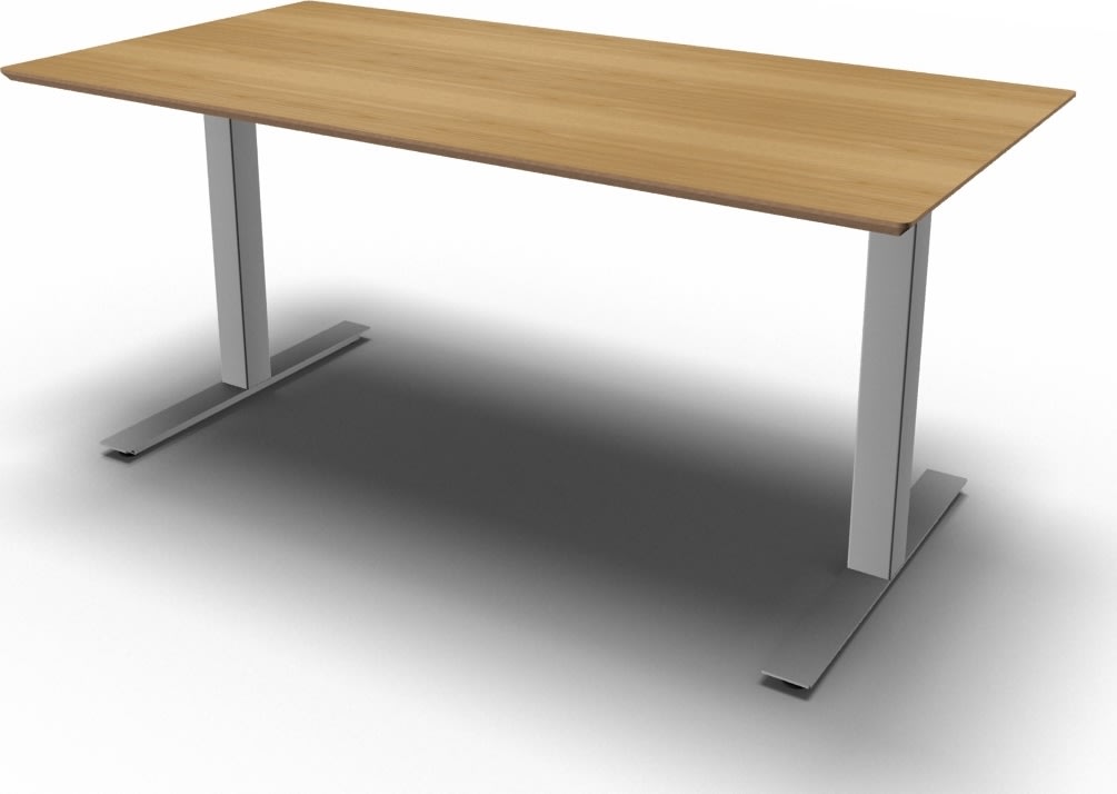 Square Kantinebord, 120x80 cm, Eg/Alu