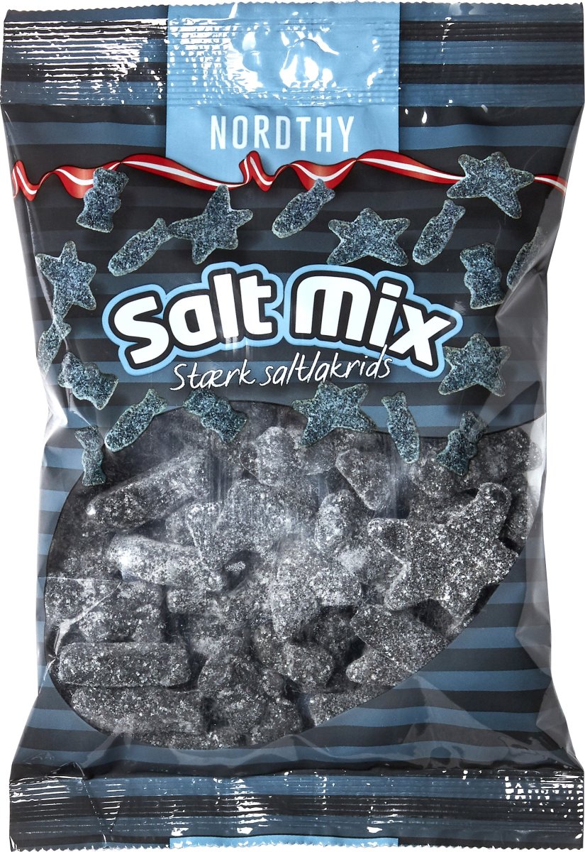 Nordthy Salt Mix Lakrids, 800 g