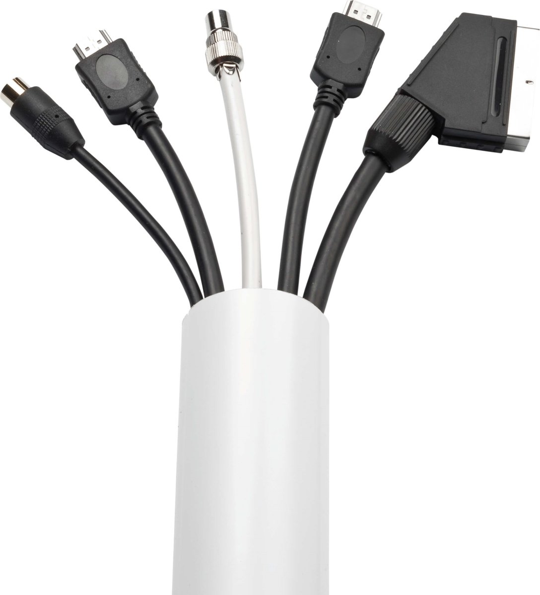 d-line kabelkanal kit 50x25mm, hvid