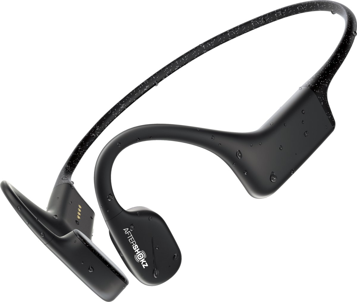 Aftershokz OpenSwim trådløse hovedtelefoner, sort