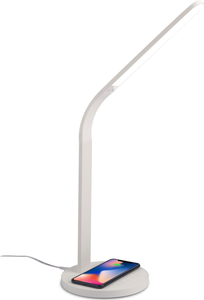 Celly bordlampe m. trådløs opladning