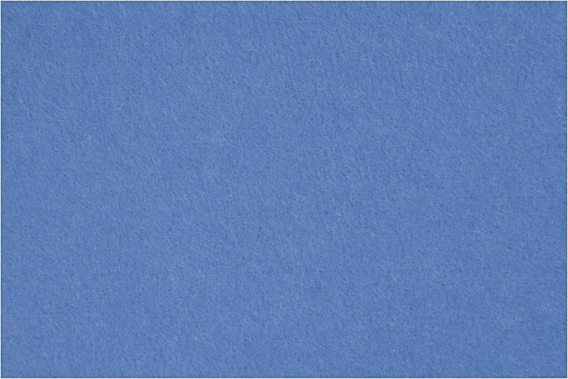 Kraftigt Hobbyfilt, 42x60 cm, blå