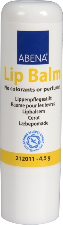 Læbepomade uden farve og parfume, 4,5 g