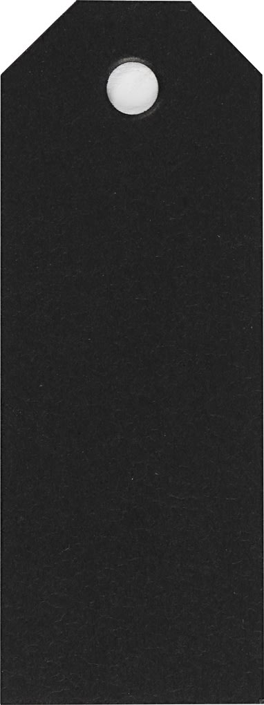 Happy Moments Manillamærker 3x8 cm, 20 stk, sort