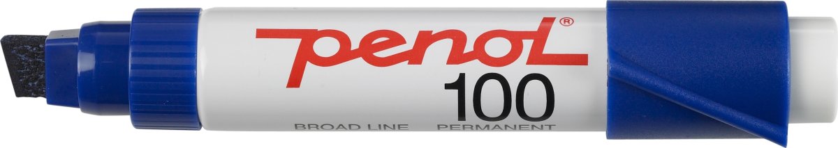 Penol 100 Permanent Marker | Blå