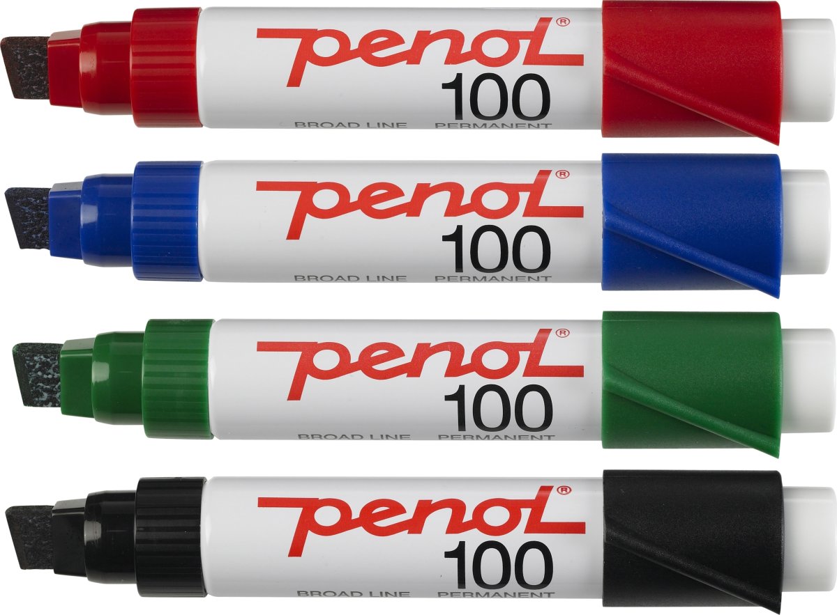 Penol 100 Permanent Marker | Blå
