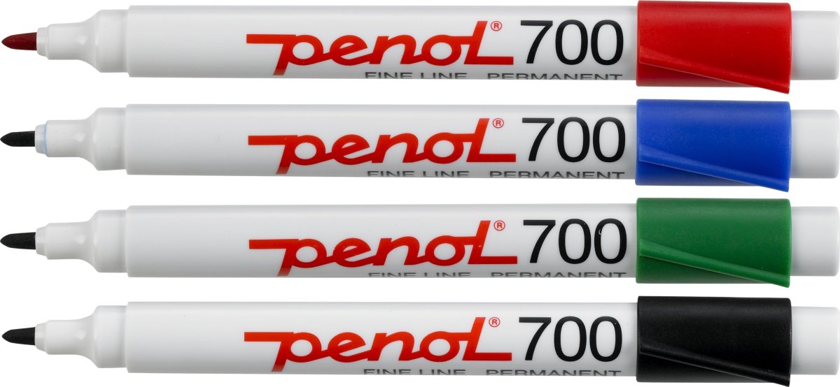 Penol 700 Permanent Marker | Rød