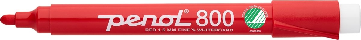 Penol 800 Whiteboard Marker | Rød