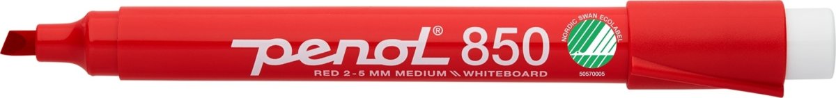 Penol 850 Whiteboard Marker | Rød