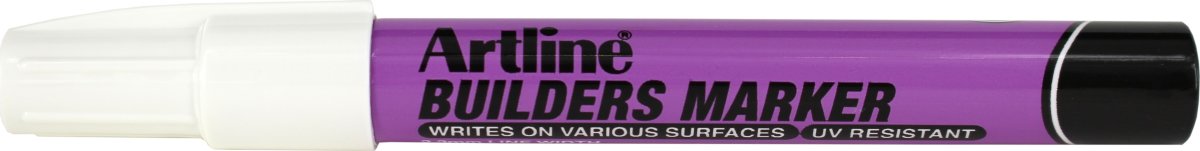 Artline Builders Marker | Hvid