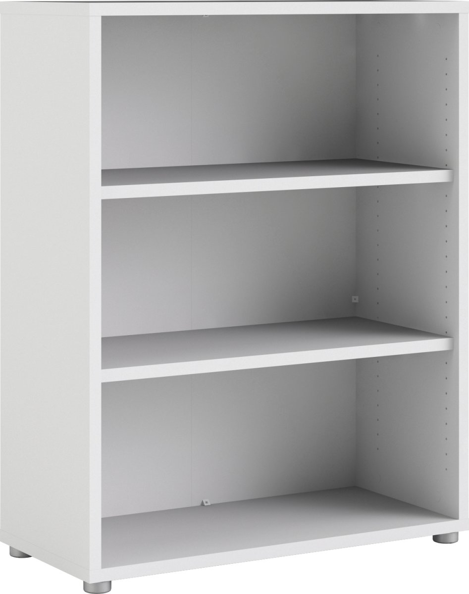 BudgetLine reol med 3 rum, hvid