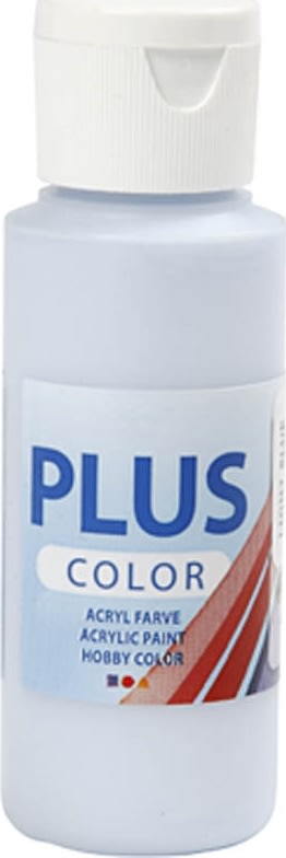 Plus Color Hobbymaling, 60 ml, light blue