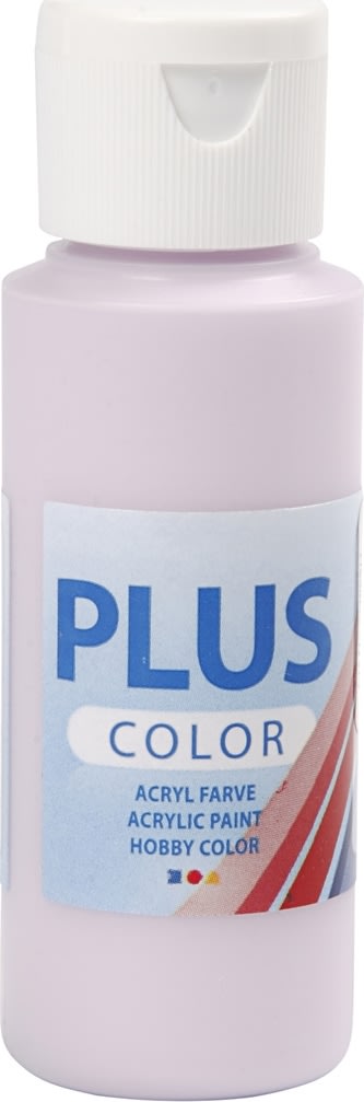Plus Color Hobbymaling, 60 ml, pale lilac