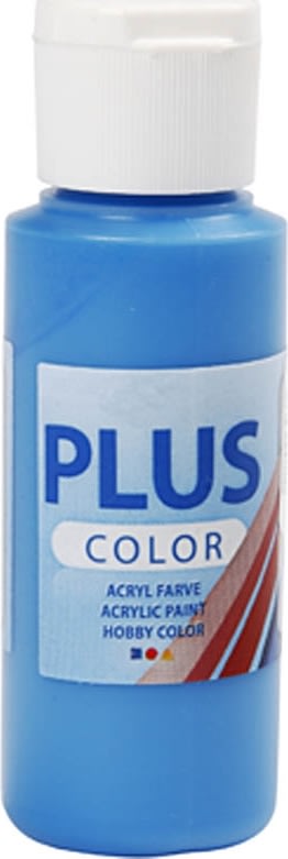 Plus Color Hobbymaling, 60 ml, primary blue