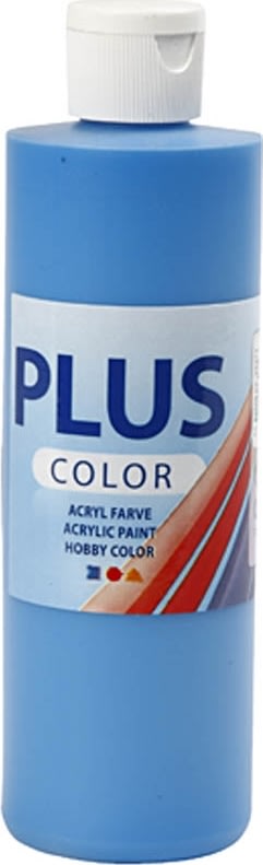 Plus Color Hobbymaling, 250 ml, primary blue