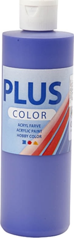 Plus Color Hobbymaling, 250 ml, ultra marine