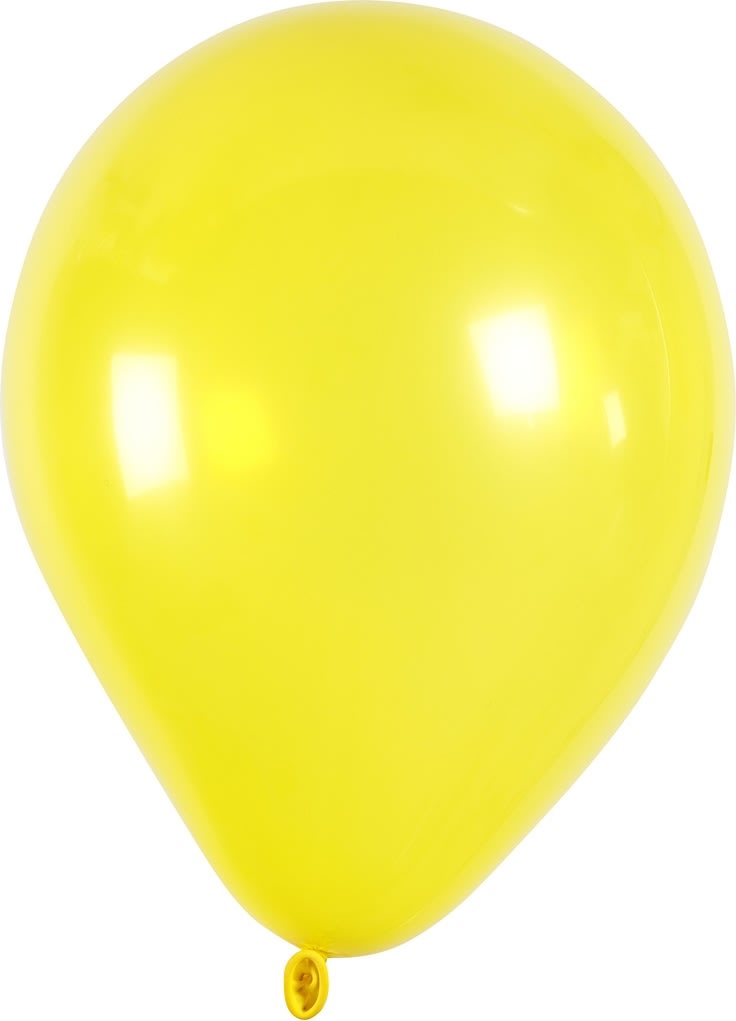 Balloner, gul, 10 stk
