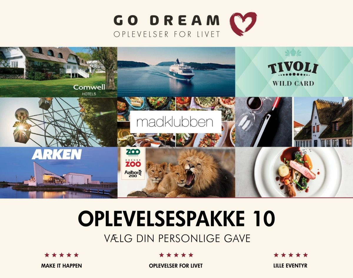 Go Dream Gavepakke 1000 kr.