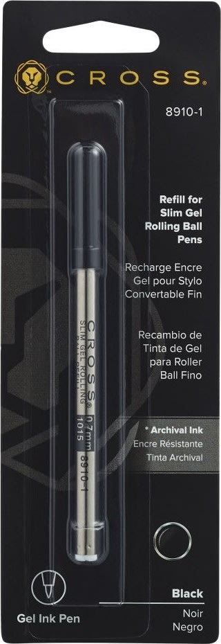 Cross Refill | Slim Rollerball | M | Sort