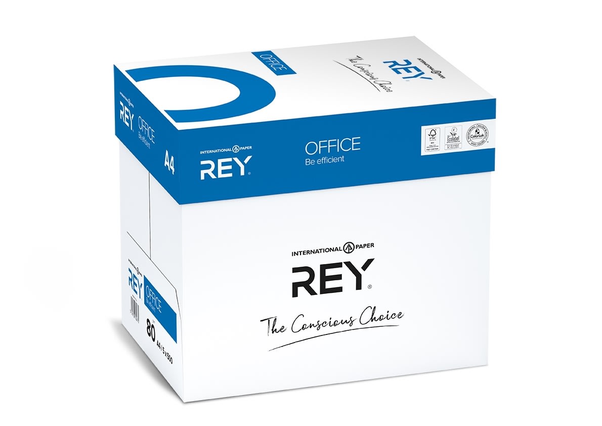 REY Office Multipapir A4/80g/500ark