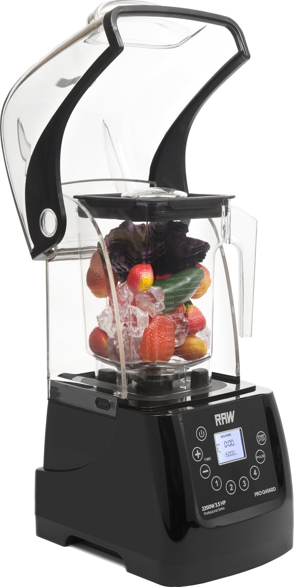 RAW Pro Q4560D Blender, sort Fri Fragt Lomax