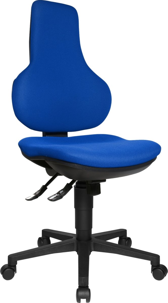 Ergo point kontorstol blå