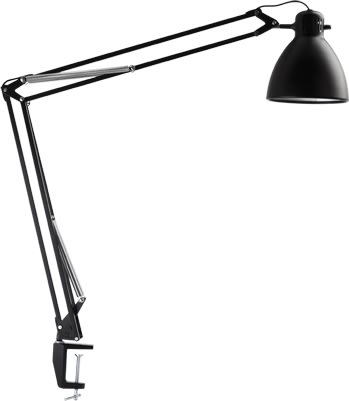 Luxo L-1 arkitektlampe, sort