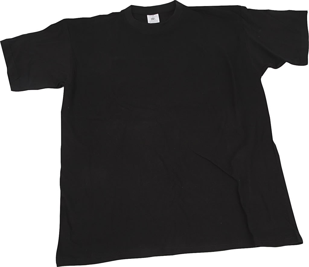 T-shirt | Rund hals | Str. XL | Sort