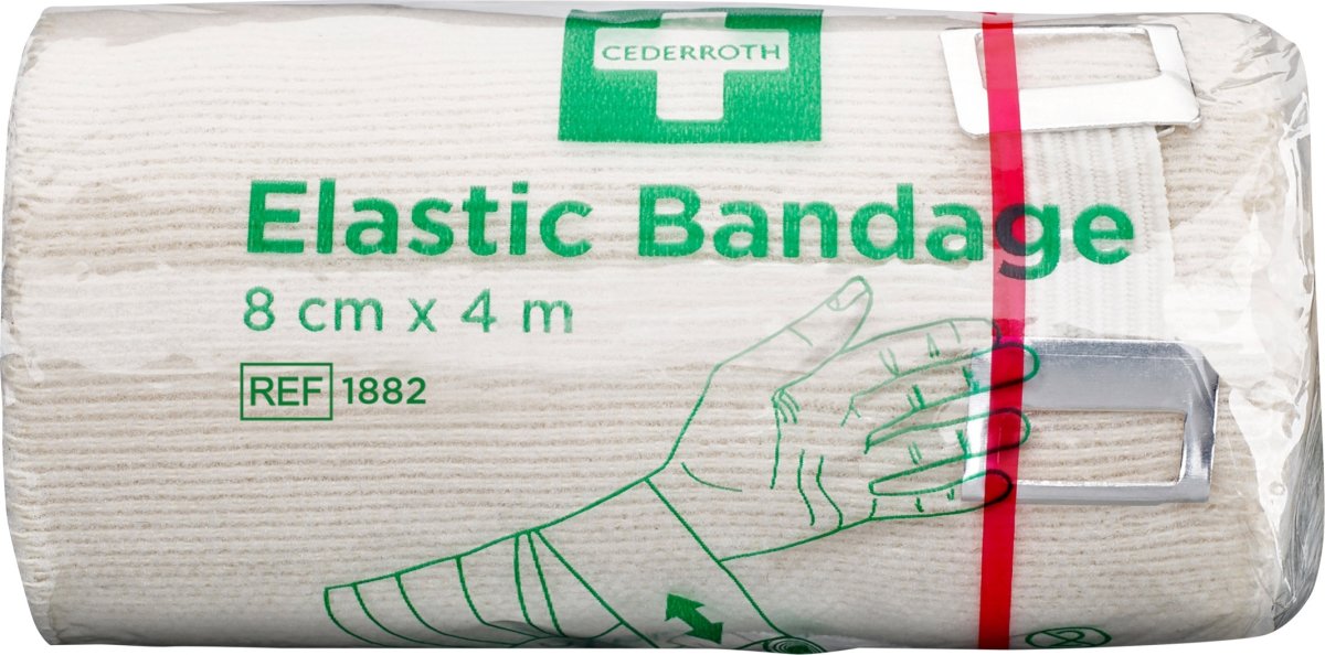Cederroth Elastikbind | 8 cm x 4 m