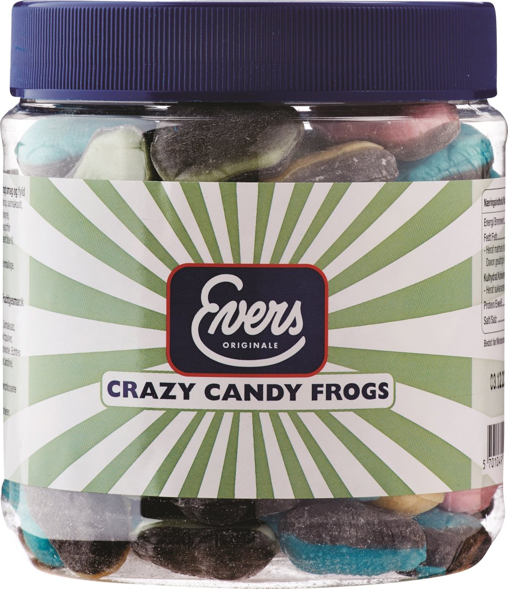 Evers Crazy blue frogs, 900 g