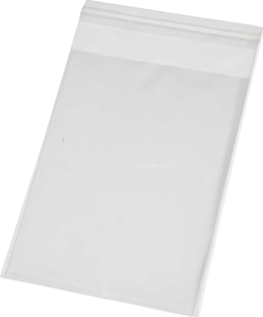 Cellofanpose med striplukning, 9,7x12,9cm, 200 stk