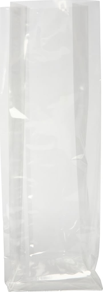 Cellofanpose med o.bund, 9x6,5x22,5cm, 20 stk