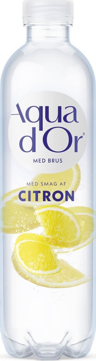 Aqua d'or vand m. brus citron/lime 0,5l, inkl.pant