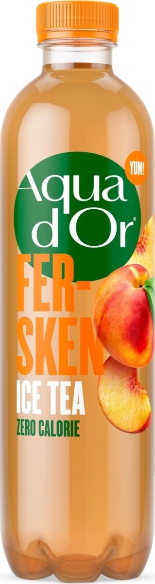 Aqua d'Or Ice Tea m. fersken, sukkerfri 0,5 L