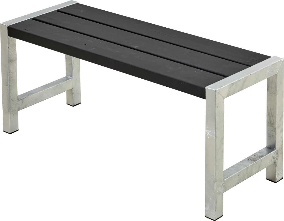 Plus Cafe Plankebænk, L 127 cm, Sort