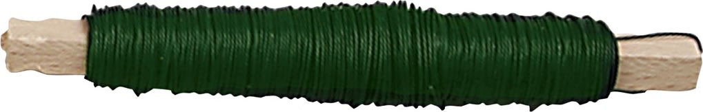 Ståltråd | 0,5 mm | Grøn | 50 m