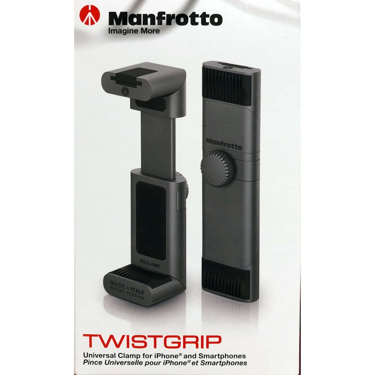 MANFROTTO Twist Grip stativbeslag til smartphone