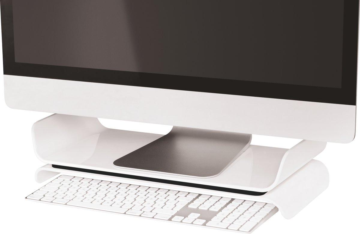 Leitz Ergo WOW monitor stand, sort
