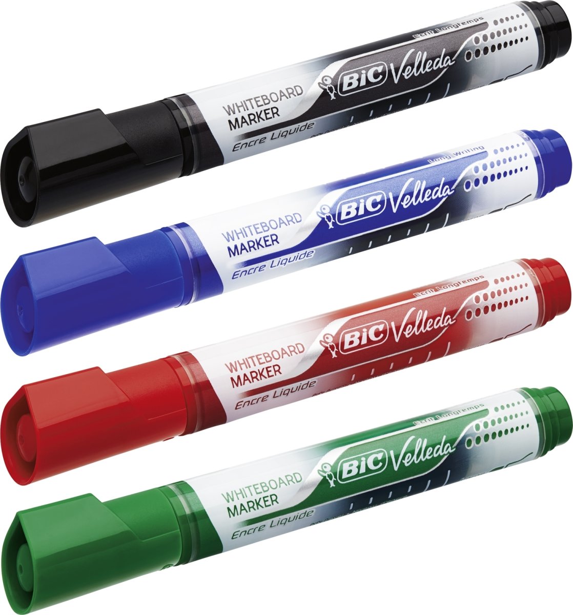 Bic Velleda Liquid Ink whiteboard, 4.2 mm, ass. farver Lomax A/S