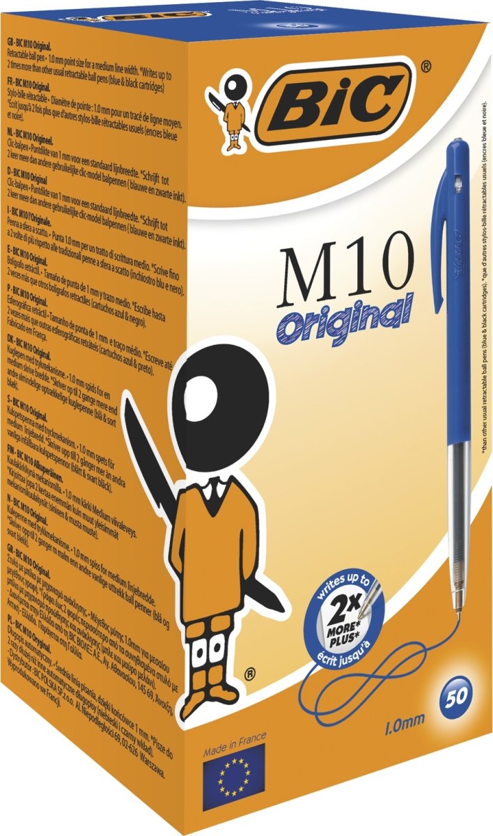 BiC M10 Original Kuglepen | M | Blå