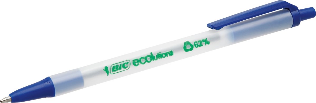 BiC Ecolutions Clic Stic Kuglepen | Blå